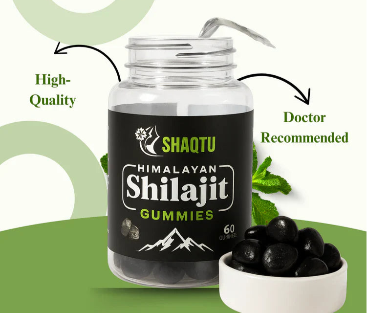 Pure Himalyan Shilajit Gummies  – Energy, Stamina & Vitality Support