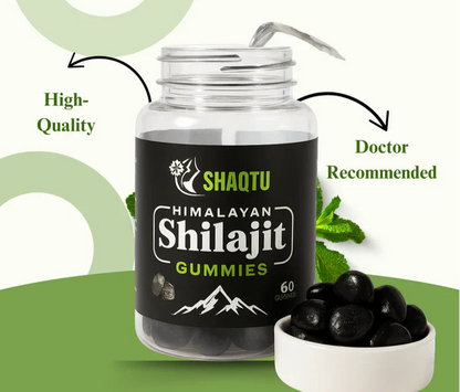 Pure Himalyan Shilajit Gummies  – Energy, Stamina & Vitality Support